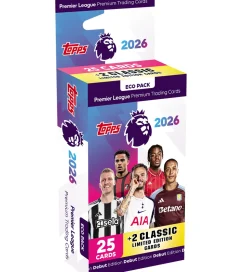 Fodboldkort - Topps Premier League - Eco Pack - 27 Kort