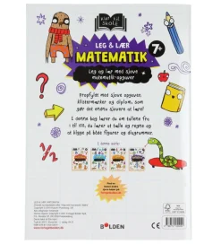 Forlaget Bolden Aktivitetsbog - Leg og Lær: Matematik - Dansk
