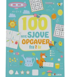 Forlaget Bolden Opgavebog - 100 Nye Sjove Opgaver - Fra 7 År