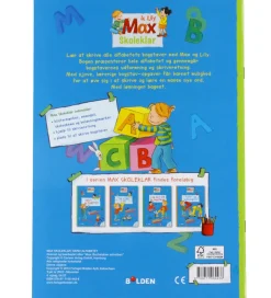 Forlaget Bolden Opgavebog - Skoleklar: Skriv Alfabet - Dansk