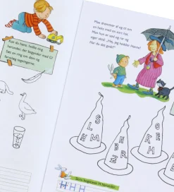 Forlaget Bolden Opgavebog - Skoleklar: Skriv Alfabet - Dansk