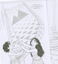 Forlaget Carlsen Malebog - Vaiana 2