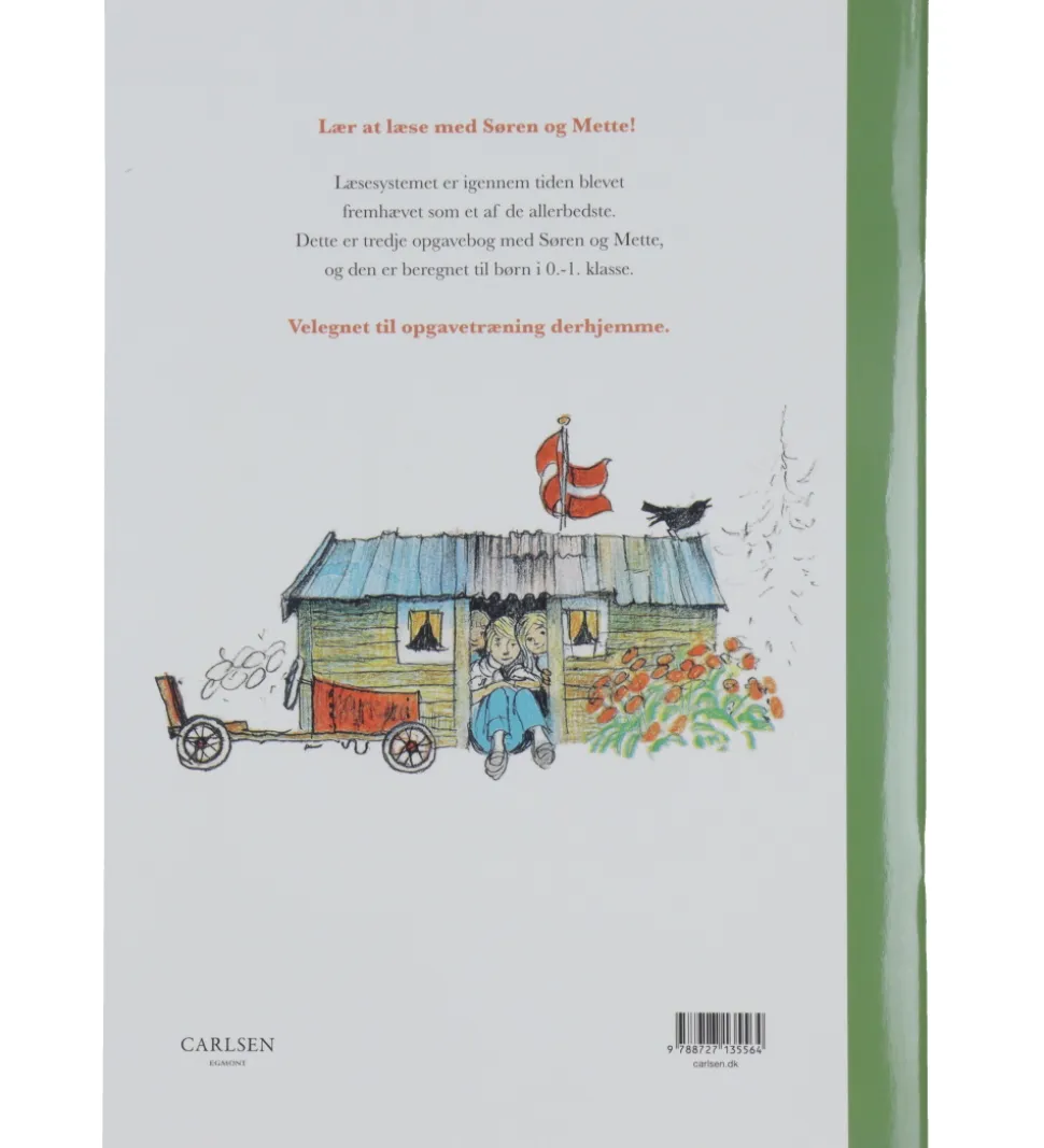 Forlaget Carlsen Opgavebog - Søren og Mette Vi Læser og Tegner -