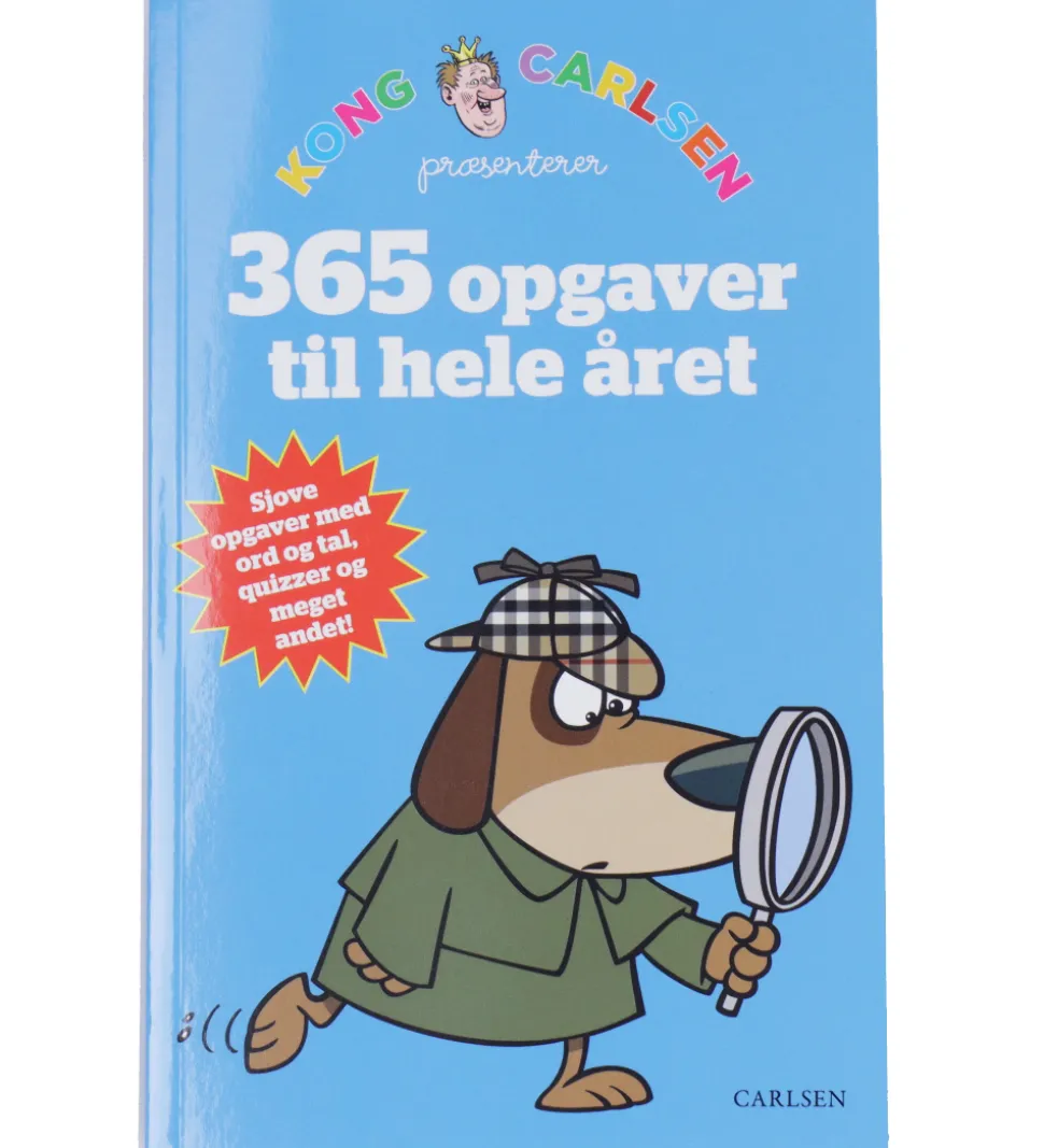 Forlaget Carlsen Opgavebog - Kong Carlsen - 365 Opgaver Til Hele