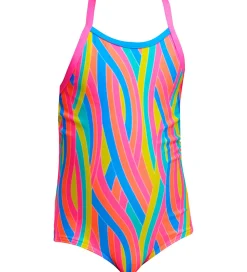 Funkita Badedragt - Printed One Piece - UV50+ - Swirly Straws