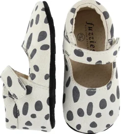 Fuzzies Ballerina Hjemmesko - Sne - Sneleopard