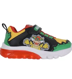 Geox Blinkesko - J Ciberdron - Grøn/Rød