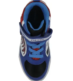 Geox Støvler m. Lys - J Inek B A - Royal/Rød