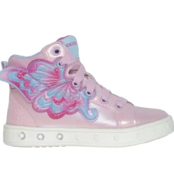 Geox Støvler m. Lys - Skylin - Pink/Fuchsia