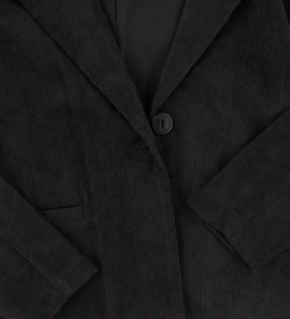 Grunt Blazer - Fløjl - Sigga - Sort