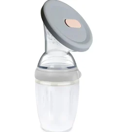 Haakaa Brystpumpe m. Låg - 160 ml - Grå