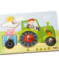 HABA Puslespil - 6 Brikker - Træ - Peter's Farm
