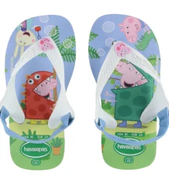 Havaianas Klipklapper - Baby Peppa Pig - Hvid