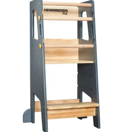 Hemmingsen Kids Læringstårn - Liv Pro - 40x45x90 cm - Grå