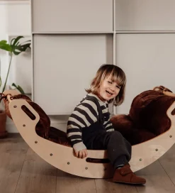 Hemmingsen Kids Luksus Madras - Velour - Luna - Brun