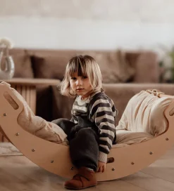 Hemmingsen Kids Luksus Madras - Velour - Luna - 140x60 cm - Beig