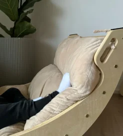 Hemmingsen Kids Luksus Madras - Velour - Luna - 140x60 cm - Beig