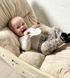 Hemmingsen Kids Luksus Madras - Velour - Luna - 140x60 cm - Beig