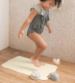 Hevea Bademåtte - Naturgummi - 75x34 cm - Sand