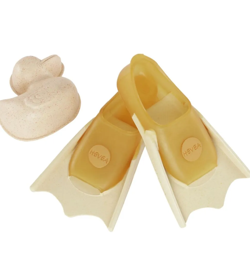 Hevea Svømmefødder - Naturgummi - Sand