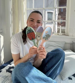 HH Simonsen Hårbørste - Wonder Brush - Ladybug