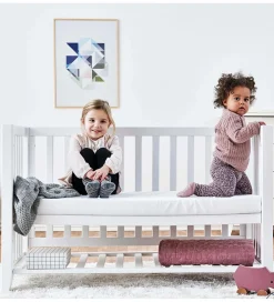 Hoppekids Babyseng - Anton - 129x69x81 cm - Hvid