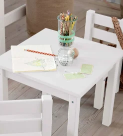 Hoppekids Børnebord - Mads - Hvid