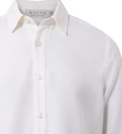 Hound Skjorte - Hør/Viskose - Hvid