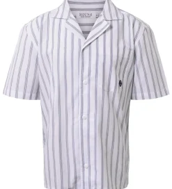 Hound Skjorte - Striped - Hvid/Navy