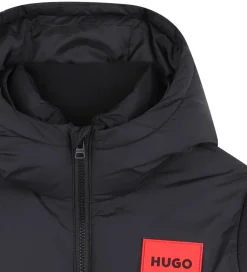 HUGO Dynejakke - Sort