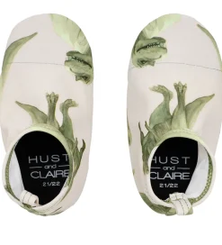 Hust and Claire Badesko - Fabian - UV50+ - Seagrass m. Dinosaur