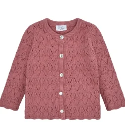 Hust and Claire Cardigan - Strik - Cilja Pointelle - Dry Rose