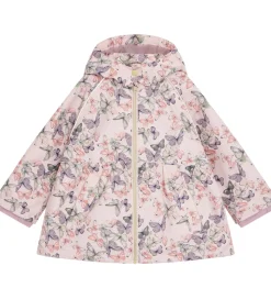 Hust and Claire Sommerjakke - HCObia - Peach Dust m. Sommerfugle