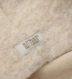 Huttelihut Hue - Uld - Sand Melange m. Kvast