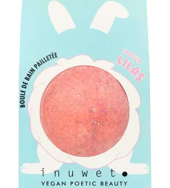 Inuwet Bath Bomb m. Duft - Lilac - Pink m. Glimmer