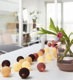 Iris Lights Lyskæde - 290 cm - 20 Lys - Dusty Pink