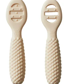 Jack o Juno Babyskeer - Silikone - 2-pak - Bubble - Milk