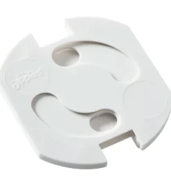 Jippies Stikkontakt-sikringer - Drejelig - 12 stk. - Hvid