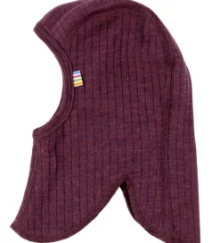 Joha Elefanthue - Uld - Rib - 2-lags - Blomme