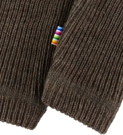 Joha Leggings - Strik - Uld - Brun Meleret