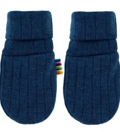 Joha Luffer - Uld - Rib - Mørk Turkis