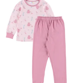 Joha Nattøj - 2-delt - Lyserød m. Print