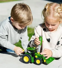 John Deere Traktor m. Frontlæsser