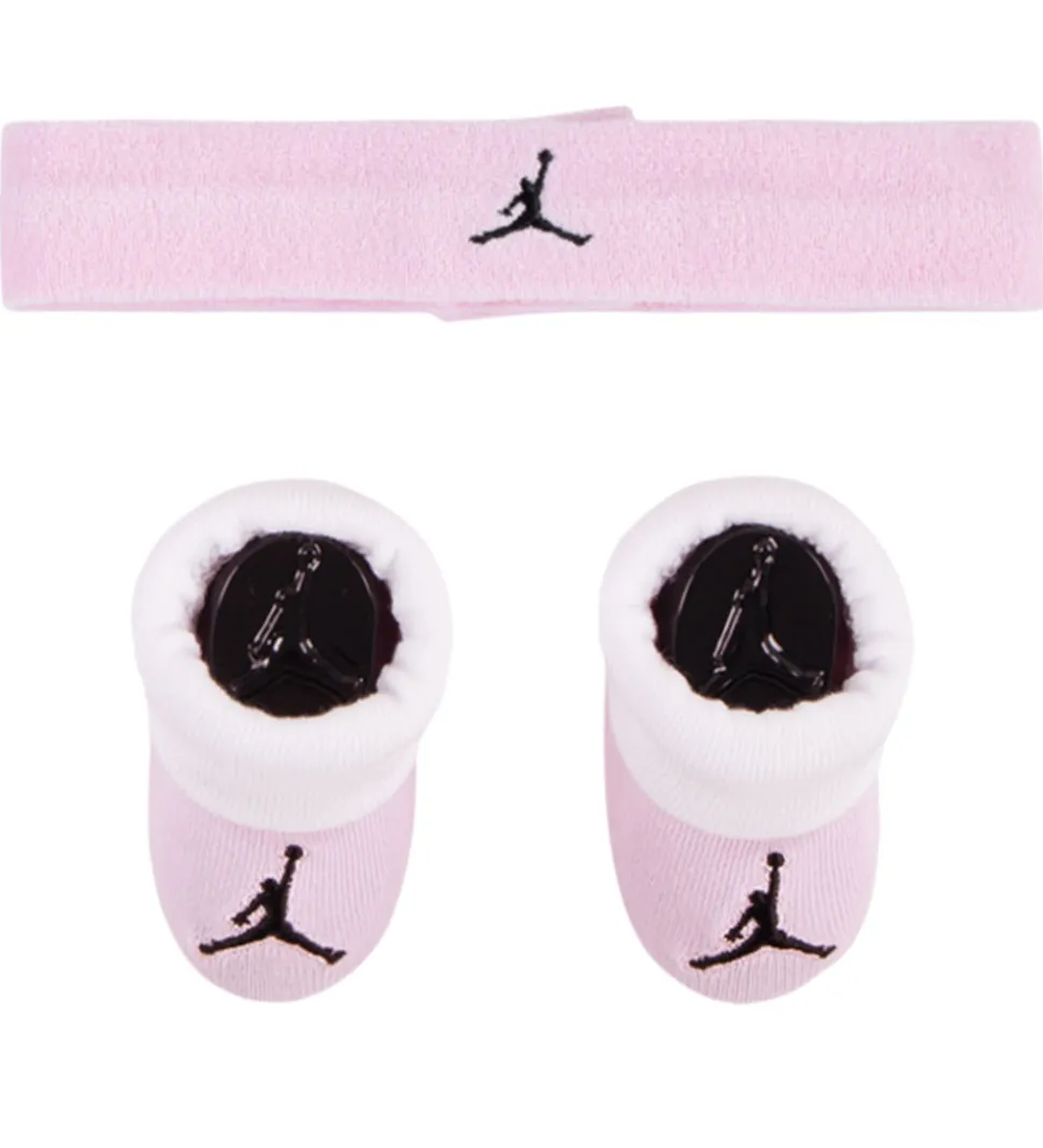 Jordan Gaveæske - Futter/Hårbånd/Body u/æ - Pink Foam/Hvid