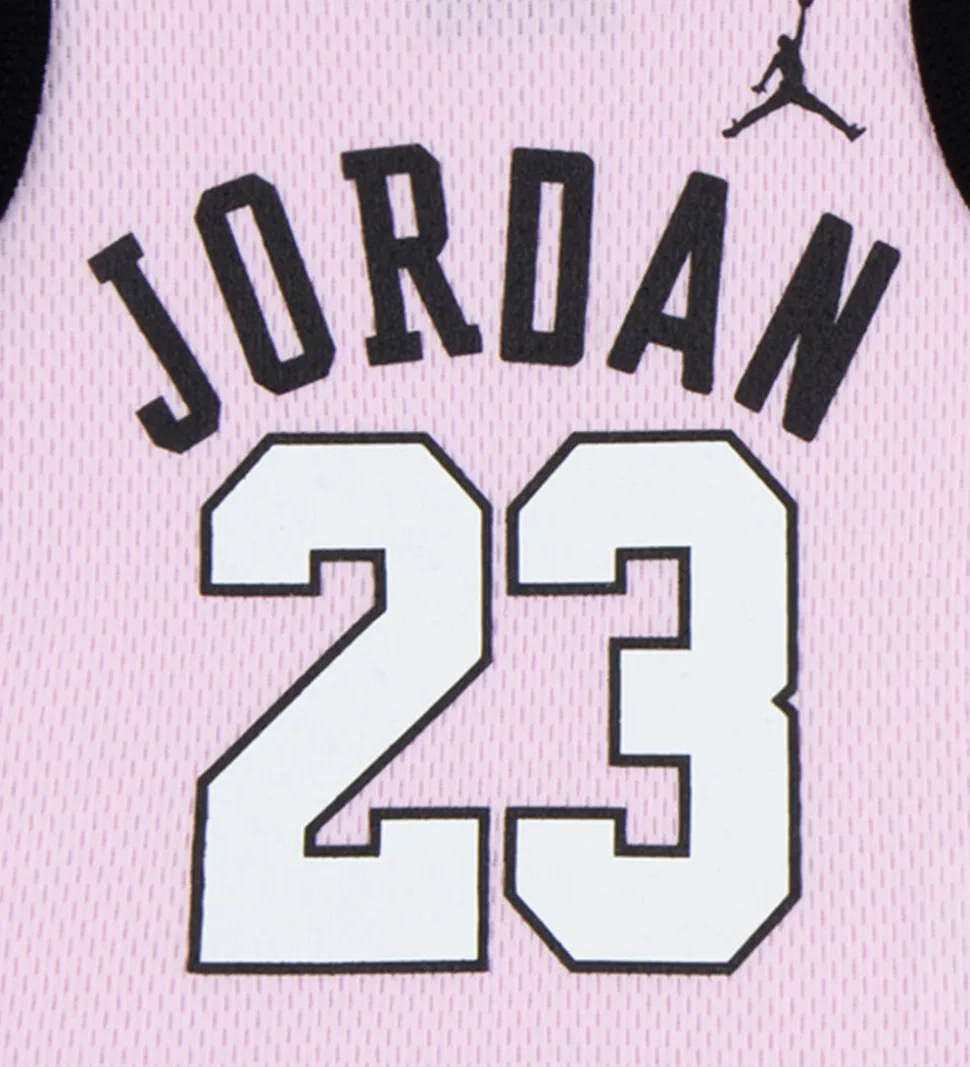 Jordan Gaveæske - Futter/Hårbånd/Body u/æ - Pink Foam/Hvid