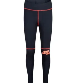 Jordan Leggings - Big Jumpman X Nike - Sort m. Rosa/Neon