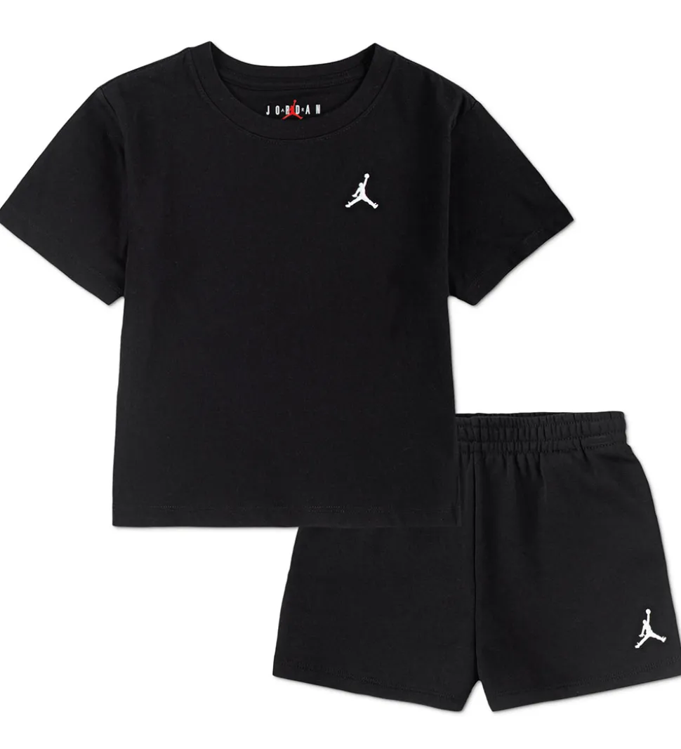 Jordan Shortssæt - Shorts/T-shirt - Sort