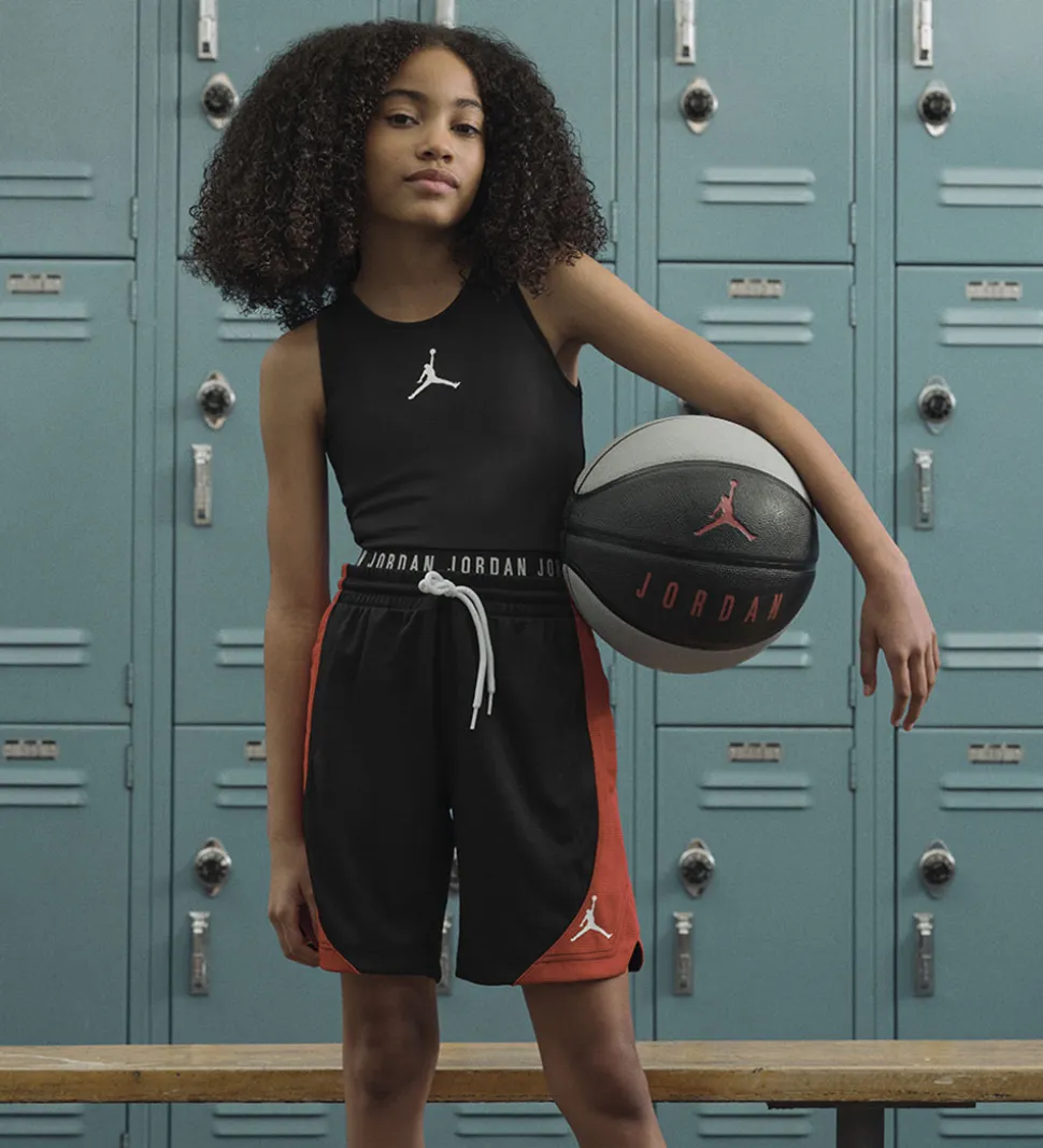 Jordan Sportstop - Dri-Fit - Sort m. Logo