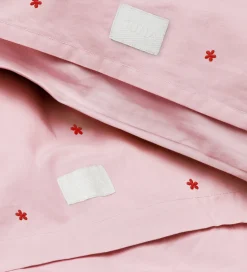 Juna Sengetøj - Daisy - Junior - Pink/Rød