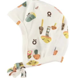 Katvig Babyhjelm - Hvid m. Svampe